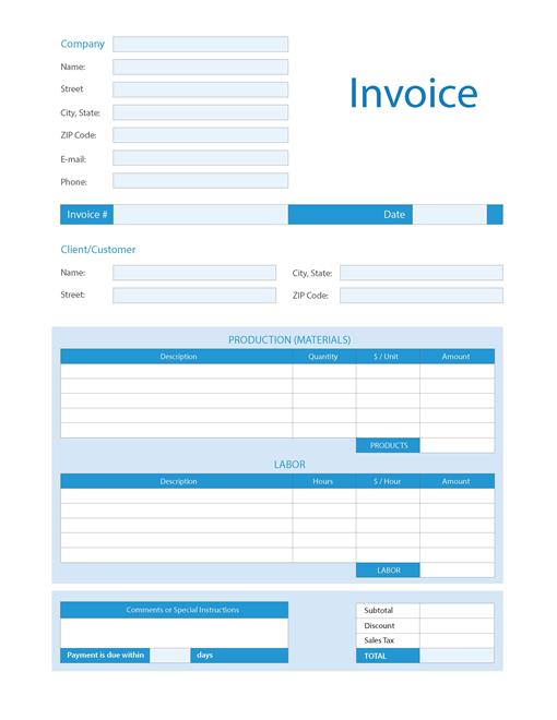 Invoice Template 2