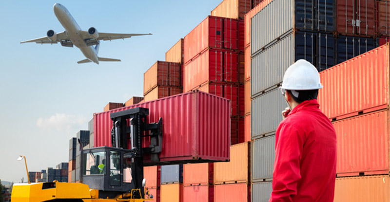 Engineer exploring benefits of automated data extraction in freight management