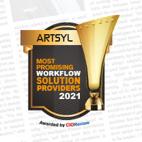 Artsyl’s Among 20 Most Promising Workflow Solution Providers — 2021! | CIOReview