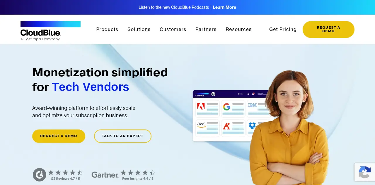 CloudBlue website