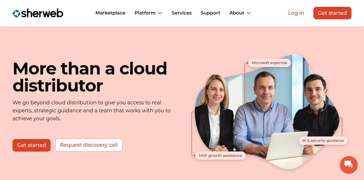 Sherweb website