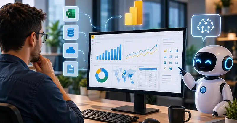 How AI Agents Simplify Power BI Reporting and Data Analysis