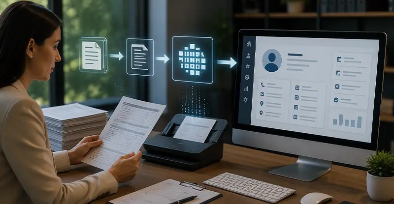 AI Customer Data Capture for Faster CRM Automation