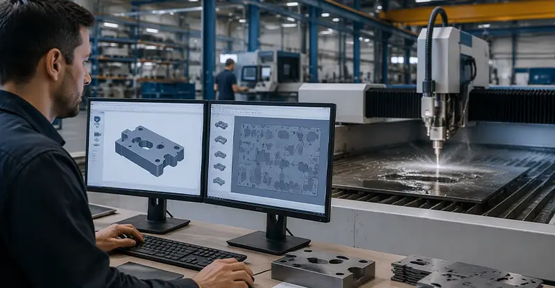 AI Order Automation for Waterjet Manufacturers