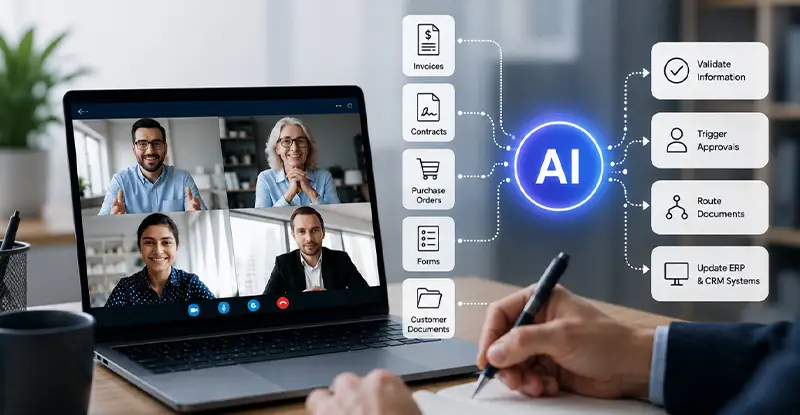AI Document Automation for Video Collaboration