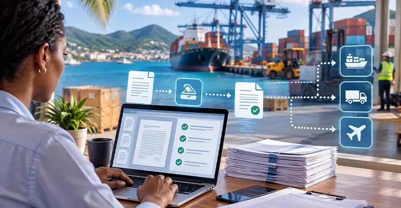 How Document Automation Keeps Caribbean Freight Moving