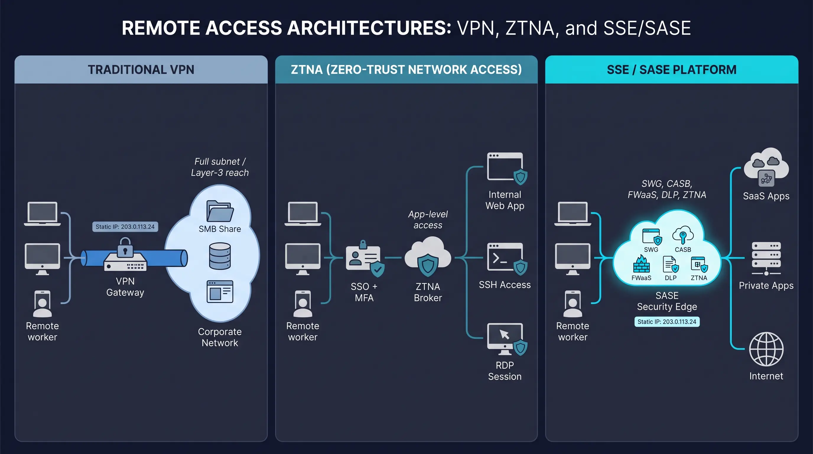 Remote Access Architectures