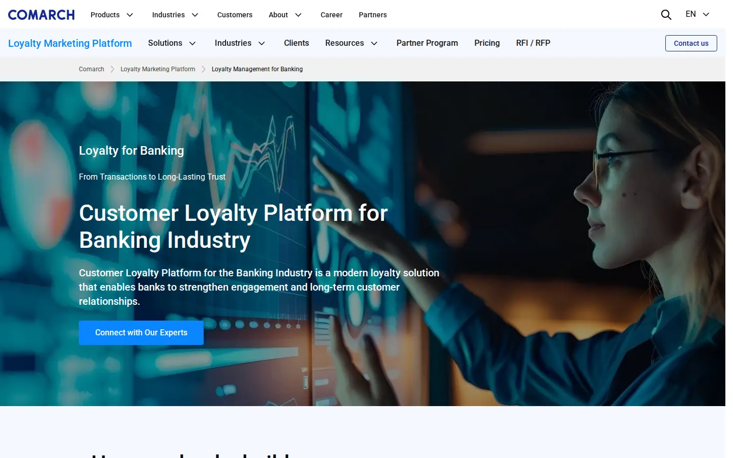 Comarch loyalty platform for banking