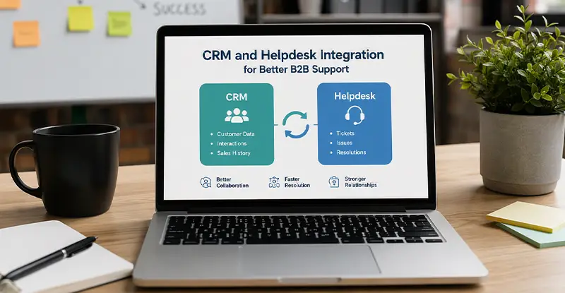 The Hidden Cost of Disconnected Customer Support: How Integrating Your CRM and Helpdesk
Transforms B2B Service Operations