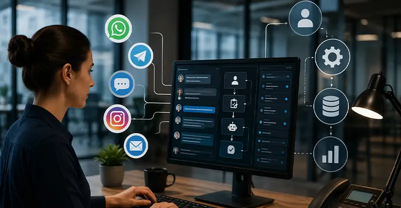 How Customer Messaging Automation Connects Business Workflows