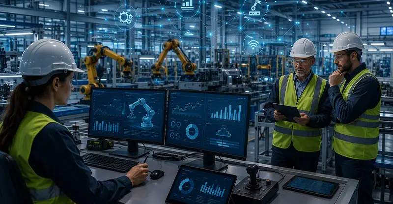 How Intelligent Automation Improves Manufacturing Operations