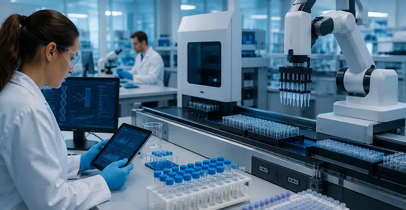 How Laboratory Automation Boosts Productivity and Efficiency