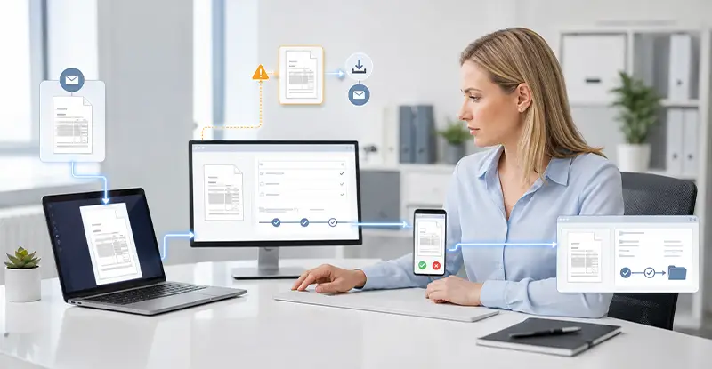 Secure Invoice Automation and Reduce Workflow Handoff Risks